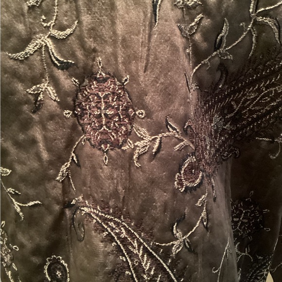 Chico’s Embroidered Jacket, Size 2 - Picture 6 of 6